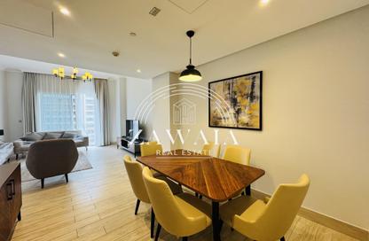 Apartment - 2 Bedrooms - 3 Bathrooms for rent in Lusail Marina Heights - Marina District - Lusail
