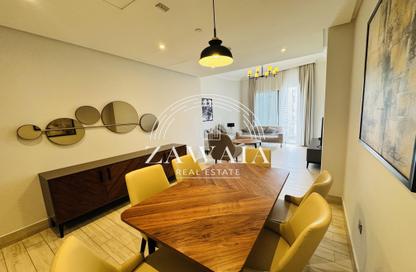 Apartment - 2 Bedrooms - 3 Bathrooms for rent in Lusail Marina Heights - Marina District - Lusail