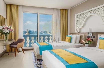 Hotel Apartments - 1 Bedroom - 2 Bathrooms for rent in Al Khair Tower - Corniche Road - Corniche Road - Doha