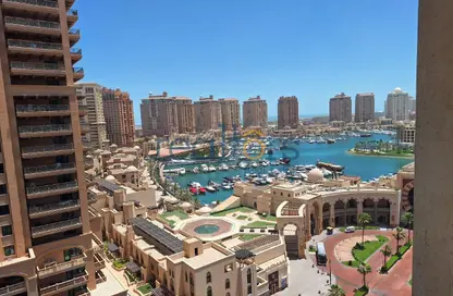 Apartment - 2 Bedrooms - 3 Bathrooms for rent in Tower 6 - Porto Arabia - The Pearl Island - Doha Apartment - 2 Bedrooms - 3 Bathrooms for rent in Tower 6 - Porto Arabia - The Pearl Island - Doha
