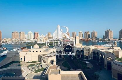 شقة - 3 - 5 للايجار في طريق بورتو الشرقي - بورتو أرابيا - جزيرة اللؤلؤة - الدوحة