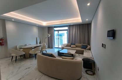 Apartment - 2 Bedrooms - 3 Bathrooms for rent in Marina Tower 02 - Marina District - Lusail