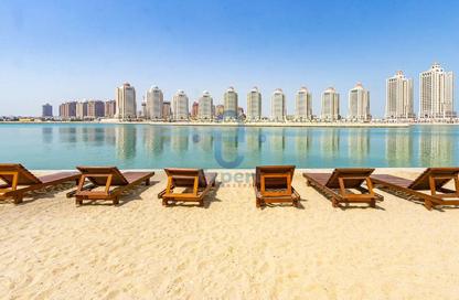Apartment - Studio - 1 for rent in Viva West - Viva Bahriyah - The Pearl Island - Doha