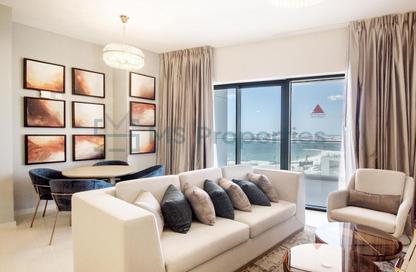 Apartment - 2 Bedrooms - 3 Bathrooms for rent in Lusail Marina Heights - Marina District - Lusail