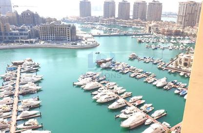 Apartment - Studio - 1 Bathroom for rent in East Porto Drive - Porto Arabia - The Pearl Island - Doha