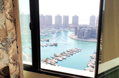 Apartment - Studio - 1 Bathroom for rent in East Porto Drive - Porto Arabia - The Pearl Island - Doha