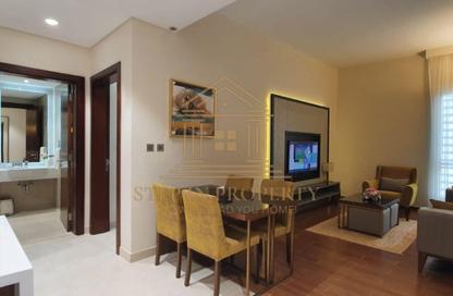 Hotel Apartments - 2 Bedrooms - 2 Bathrooms for rent in Al Sadd Road - Al Sadd - Doha