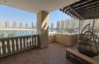 تاون هاوس - 2 غرف نوم - 3 حمامات للايجار في فيفا بحرية شرق - فيفا بحرية - جزيرة اللؤلؤة - الدوحة