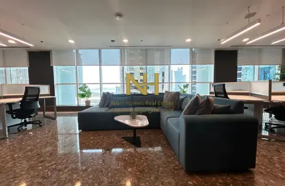 مساحات مكتبية - استوديو - 1 حمام للايجار في برج وست باي - الخليج الجنوبي - الخليج الغربي - الدوحة