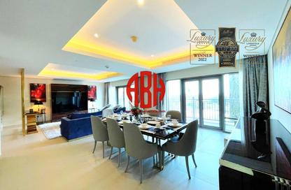 Apartment - 2 Bedrooms - 3 Bathrooms for rent in Abraj Bay - Abraj Quartiers - The Pearl Island - Doha