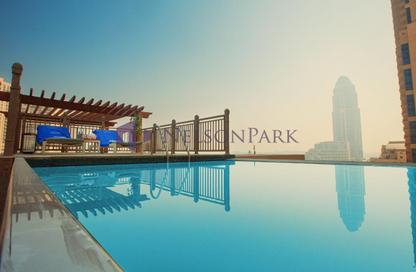 Apartment - 1 Bedroom - 1 Bathroom for rent in Abraj Bay - Abraj Quartiers - The Pearl Island - Doha