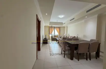 Apartment - 1 Bedroom - 2 Bathrooms for rent in West Porto Drive - Porto Arabia - The Pearl Island - Doha