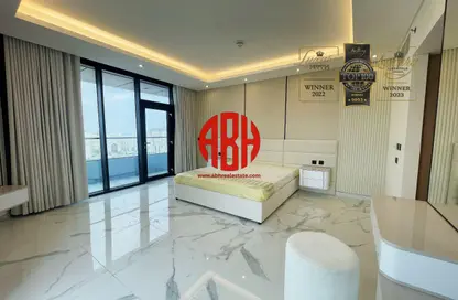 Apartment - 2 Bedrooms - 3 Bathrooms for rent in Lusail Marina Heights - Marina District - Lusail