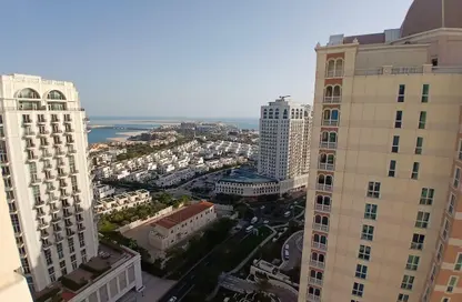 Apartment - 2 Bedrooms - 3 Bathrooms for rent in Viva West - Viva Bahriyah - The Pearl Island - Doha