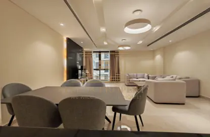 Apartment - 2 Bedrooms - 3 Bathrooms for rent in Lusail Marina Heights - Marina District - Lusail