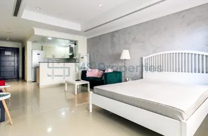 Apartment - Studio - 1 Bathroom for rent in West Porto Drive - Porto Arabia - The Pearl Island - Doha