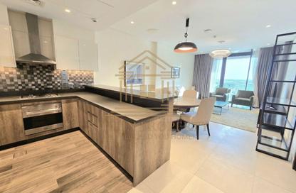 Apartment - 1 Bedroom - 2 Bathrooms for rent in Lusail Marina Heights - Marina District - Lusail Apartment - 1 Bedroom - 2 Bathrooms for rent in Lusail Marina Heights - Marina District - Lusail