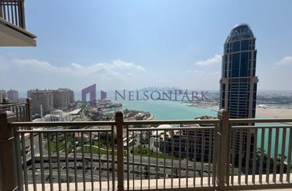 Apartment - 2 Bedrooms - 3 Bathrooms for rent in Abraj Bay - Abraj Quartiers - The Pearl Island - Doha