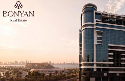 Office Space - Studio - 2 Bathrooms for rent in Al Aqaria Tower - Old Salata - Salata - Doha