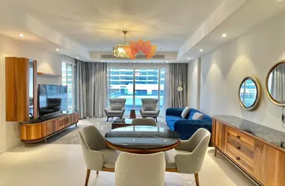 Apartment - 1 Bedroom - 1 Bathroom for rent in Lusail Marina Heights - Marina District - Lusail