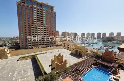 Apartment - 2 Bedrooms - 4 Bathrooms for rent in West Porto Drive - Porto Arabia - The Pearl Island - Doha Apartment - 2 Bedrooms - 4 Bathrooms for rent in West Porto Drive - Porto Arabia - The Pearl Island - Doha