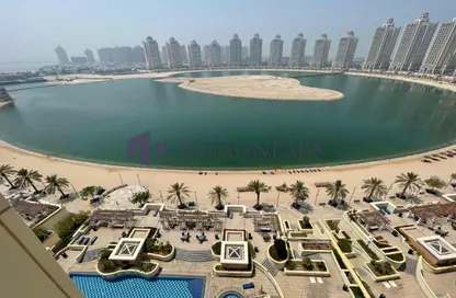 Apartment - 2 Bedrooms - 4 Bathrooms for sale in Viva West - Viva Bahriyah - The Pearl Island - Doha