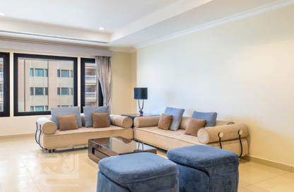 Apartment - 1 Bedroom - 2 Bathrooms for rent in Regency Pearl 1 - Regency Pearl 1 - The Pearl Island - Doha Apartment - 1 Bedroom - 2 Bathrooms for rent in Regency Pearl 1 - Regency Pearl 1 - The Pearl Island - Doha