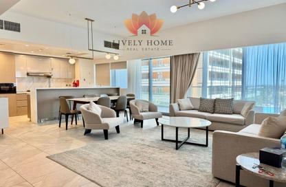 Apartment - 2 - 4 for rent in Lusail Marina Heights - Marina District - Lusail