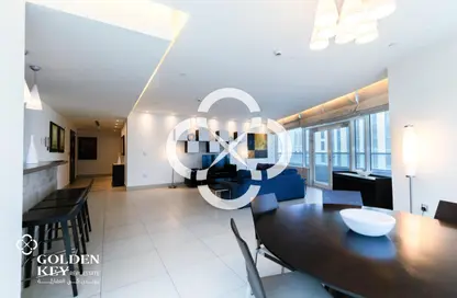 Apartment - 3 Bedrooms - 5 Bathrooms for rent in West Bay Tower - West Bay - West Bay - Doha