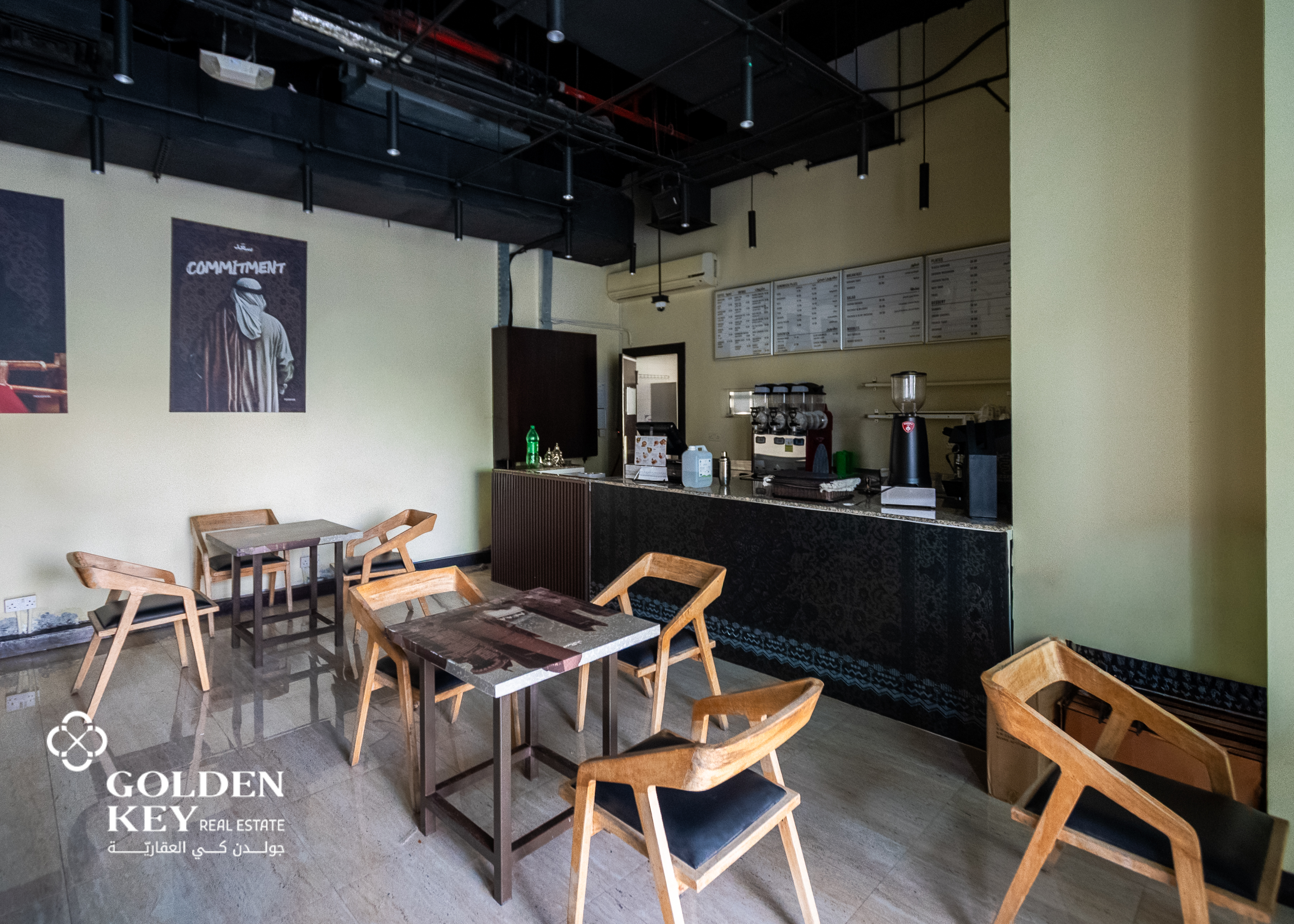 Fully Fitted Coffee Shop | 62 SQM | Ground Floor