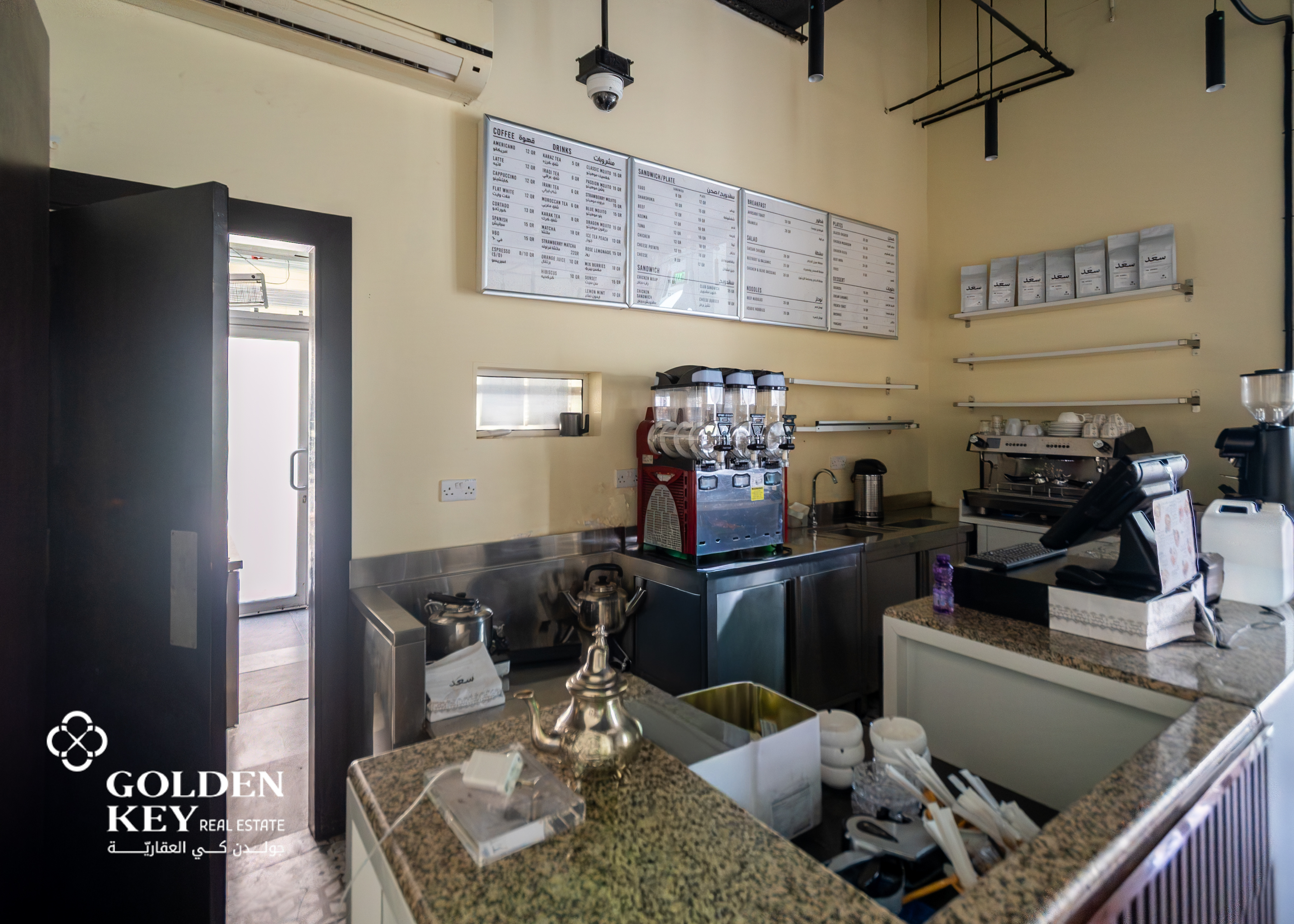 Fully Fitted Coffee Shop | 62 SQM | Ground Floor