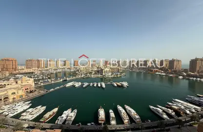 Apartment - 3 Bedrooms - 5 Bathrooms for rent in West Porto Drive - Porto Arabia - The Pearl Island - Doha