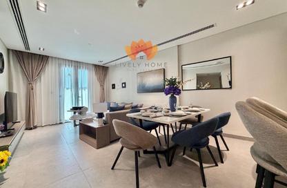 Apartment - 1 - 2 for rent in Lusail Marina Heights - Marina District - Lusail