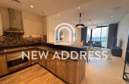 Apartment - 1 Bedroom - 2 Bathrooms for rent in Lusail Marina Heights - Marina District - Lusail