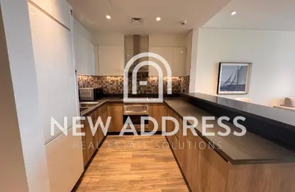 Apartment - 1 Bedroom - 2 Bathrooms for rent in Lusail Marina Heights - Marina District - Lusail