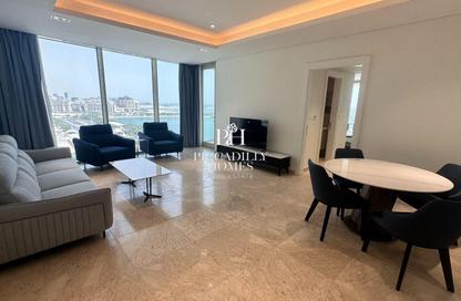 Apartment - 2 Bedrooms - 3 Bathrooms for rent in Lusail Marina Heights - Marina District - Lusail