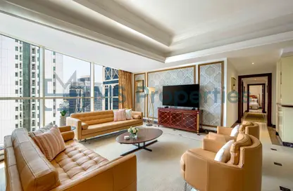 Apartment - 3 Bedrooms - 4 Bathrooms for rent in Dusit Hotel  and  Suites Doha - Diplomatic Street - West Bay - Doha