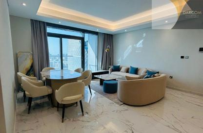 Apartment - 2 Bedrooms - 3 Bathrooms for rent in Marina Tower 23 - Marina District - Lusail Apartment - 2 Bedrooms - 3 Bathrooms for rent in Marina Tower 23 - Marina District - Lusail