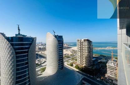 Apartment - 2 Bedrooms - 3 Bathrooms for rent in Marina Tower 23 - Marina District - Lusail Apartment - 2 Bedrooms - 3 Bathrooms for rent in Marina Tower 23 - Marina District - Lusail
