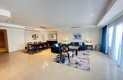 Apartment - 3 Bedrooms - 3 Bathrooms for rent in West Porto Drive - Porto Arabia - The Pearl Island - Doha Apartment - 3 Bedrooms - 3 Bathrooms for rent in West Porto Drive - Porto Arabia - The Pearl Island - Doha