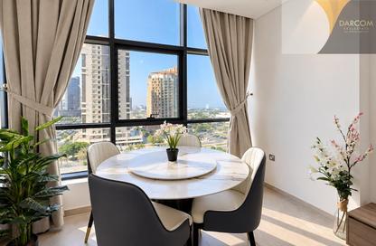 Apartment - 2 - 2 for rent in Lusail Marina Heights - Marina District - Lusail