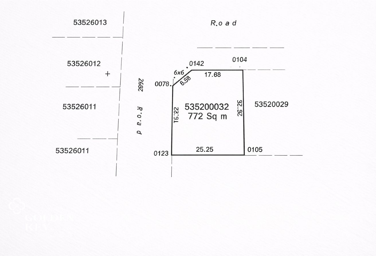 Prime Residential Land in Al Rayyan | 772 SQM