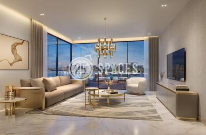 Apartment - 1 Bedroom - 2 Bathrooms for sale in Les Vagues by Elie Saab - Qetaifan Islands - Lusail