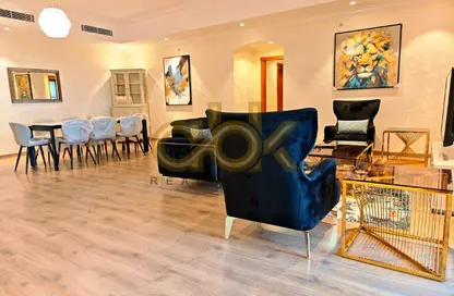 Apartment - 2 Bedrooms - 3 Bathrooms for rent in West Porto Drive - Porto Arabia - The Pearl Island - Doha