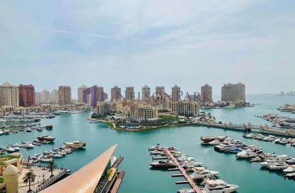 Apartment - 2 Bedrooms - 3 Bathrooms for rent in West Porto Drive - Porto Arabia - The Pearl Island - Doha