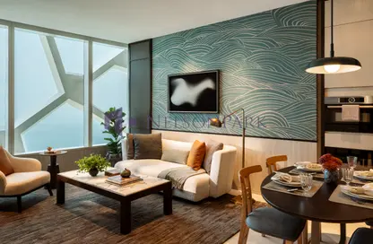 Apartment - 2 Bedrooms - 3 Bathrooms for rent in Rosewood Residences - Marina District - Lusail