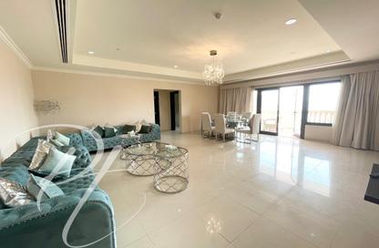 Apartment - 2 - 3 for rent in Tower 18 - Porto Arabia - The Pearl Island - Doha