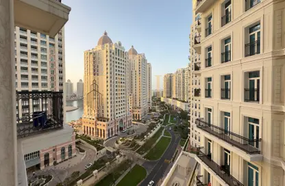 Apartment - 2 Bedrooms - 3 Bathrooms for rent in Viva Central - Viva Bahriyah - The Pearl Island - Doha