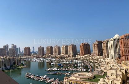 Apartment - 1 - 2 for rent in West Porto Drive - Porto Arabia - The Pearl Island - Doha