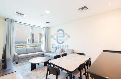 Apartment - 2 Bedrooms - 3 Bathrooms for rent in Zig Zag Tower A - Zig Zag Towers - West Bay - Doha